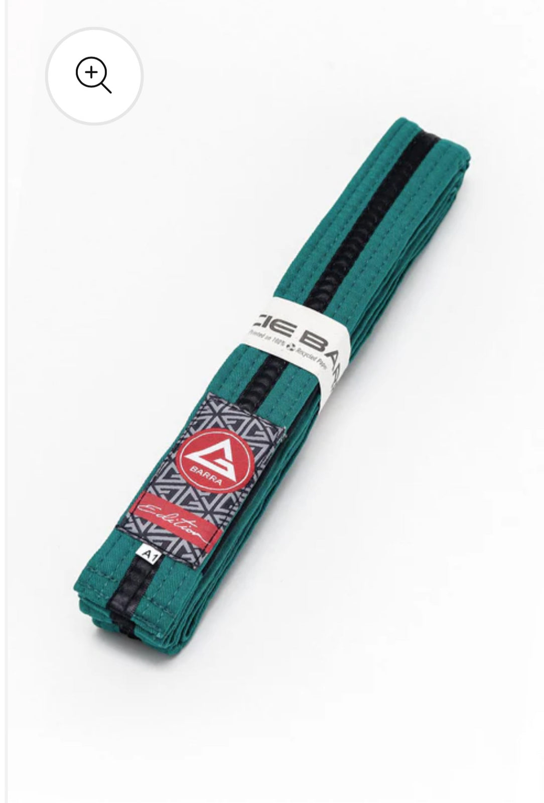 Cinturón GB Kids Verde Con Negro