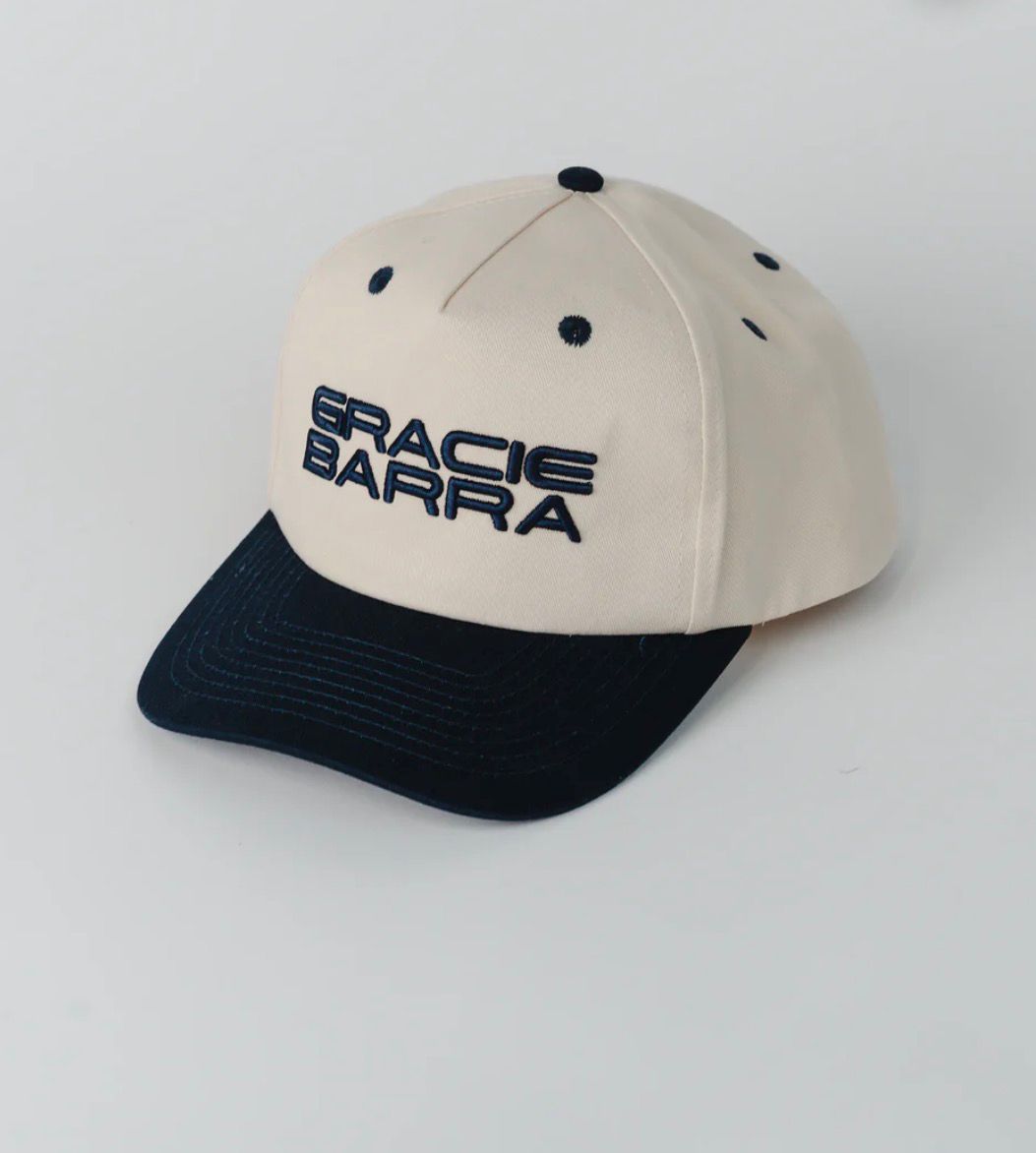 Gorra beige/azul BARRA