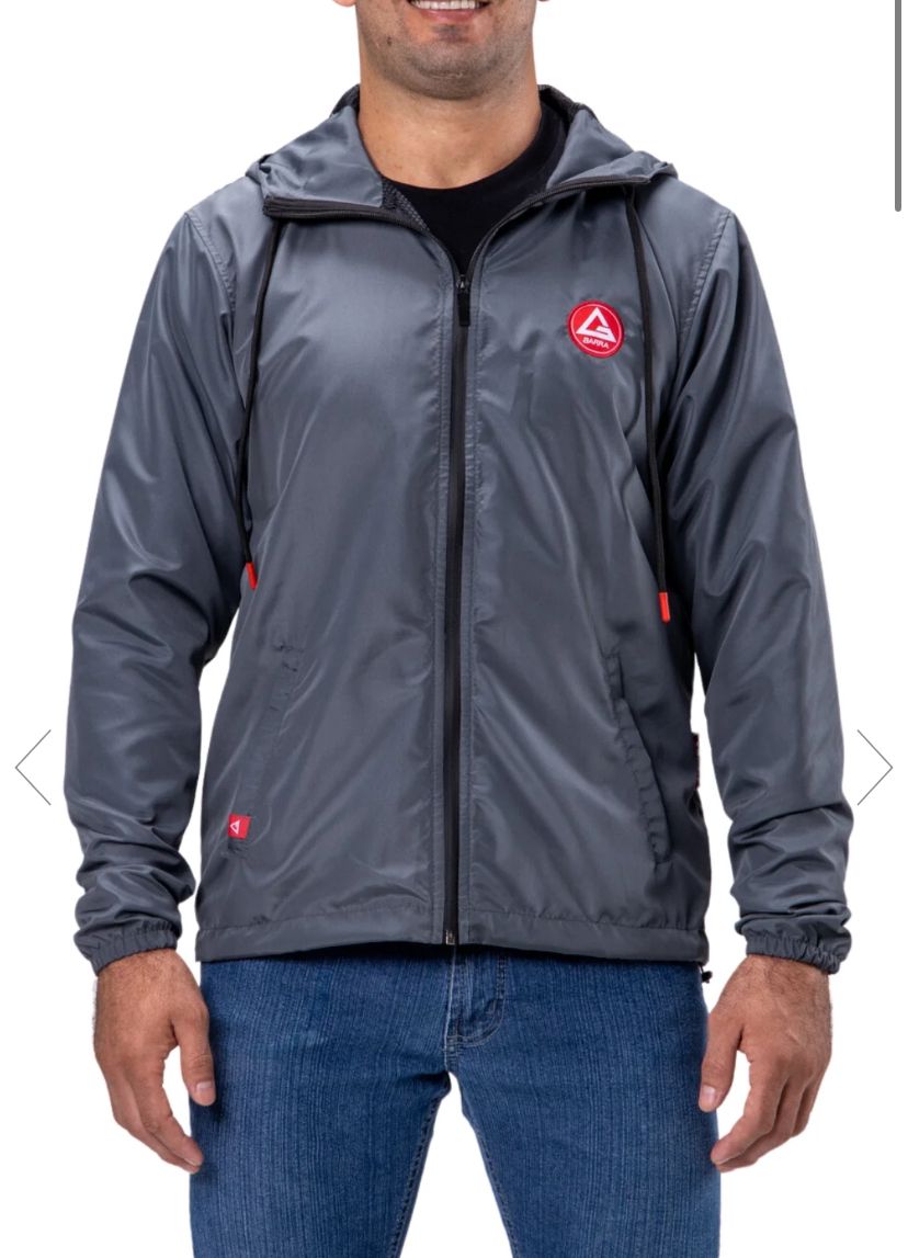 Campera Rompeviento GRIS RS Classic Masculino Femenino