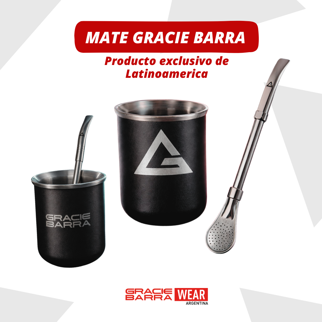 Mate Gracie Barra (incluye bombilla GB)